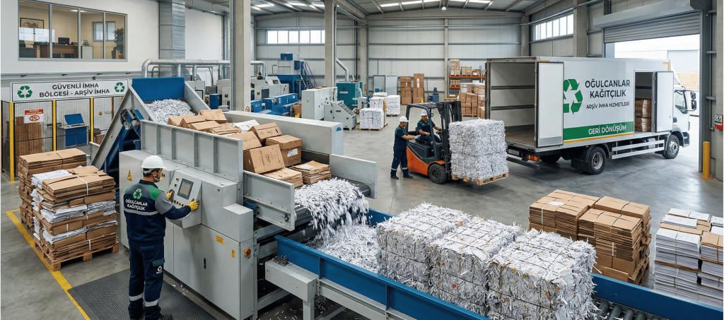 arşiv imha hizmeti dosya belge evrak kağıt imhası